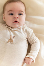 Afbeelding in Gallery-weergave laden, Little Dutch - Romper lange mouw beige met ruches