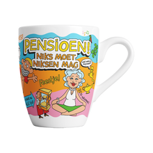 Afbeelding in Gallery-weergave laden, Cartoonmok - Pensioen, niks moet