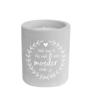 Afbeelding in Gallery-weergave laden, Cement candle - Moeder