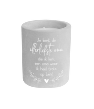 Afbeelding in Gallery-weergave laden, Cement candle - Oma