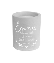 Afbeelding in Gallery-weergave laden, Cement candle - Zus