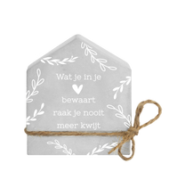 Afbeelding in Gallery-weergave laden, Cement house - In je hart