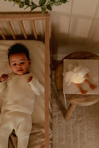 Little Dutch Gebreid vestje overslag Off White