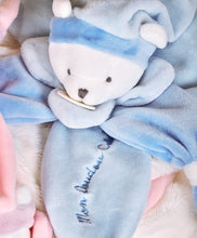 Afbeelding in Gallery-weergave laden, Doudou Blauw Collector Bear Flat Deken - 24 cm