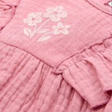 Afbeelding in Gallery-weergave laden, Little Dutch - Jurk roze met broekje Pink Blush