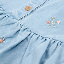 Afbeelding in Gallery-weergave laden, Little Dutch - Toddler girls Summer 26 - Jurkje korte mouw Denim