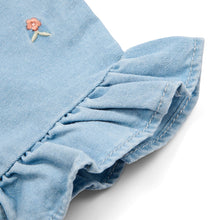 Afbeelding in Gallery-weergave laden, Little Dutch - Toddler girls Summer 26 - Jurkje korte mouw Denim