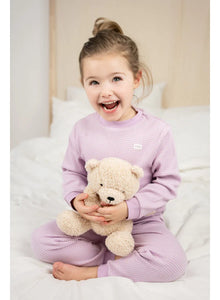Feetje Pyjama wafel - Lila (92 t/m 128)