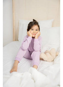 Feetje Pyjama wafel - Lila (92 t/m 128)