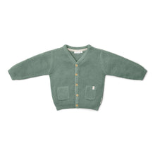 Afbeelding in Gallery-weergave laden, Little Dutch Gebreid vest Forest Green