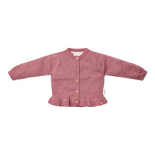 Afbeelding in Gallery-weergave laden, Little Dutch Gebreid vest Rouge