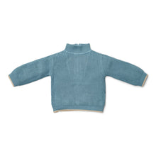 Afbeelding in Gallery-weergave laden, Little Dutch Gebreide trui Stone Blue