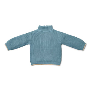 Little Dutch Gebreide trui Stone Blue