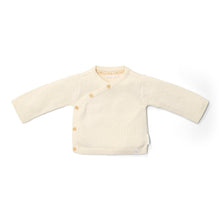 Afbeelding in Gallery-weergave laden, Little Dutch Gebreid vestje overslag Off White