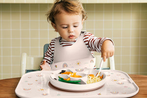 Little Dutch Babyserviesset Mepal Mio 3-delig - Sunshine & Rainbow