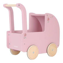 Afbeelding in Gallery-weergave laden, Little Dutch Houten poppenwagen FSC incl. textiel