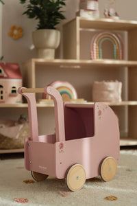 Little Dutch Houten poppenwagen FSC incl. textiel