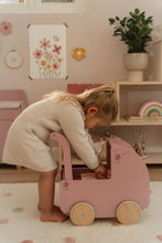 Afbeelding in Gallery-weergave laden, Little Dutch Houten poppenwagen FSC incl. textiel