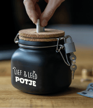 Afbeelding in Gallery-weergave laden, Luxe Spaarpot - Lief en leed