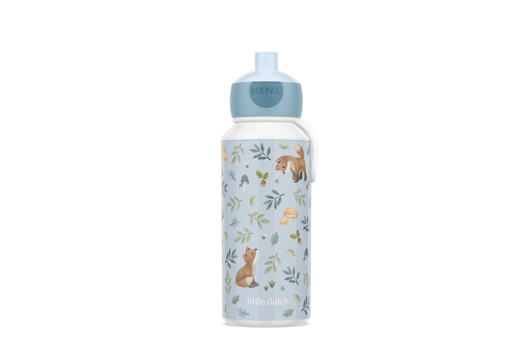 Little Dutch Drinkfles Mepal pop-up Campus 400 ml - Forest Friends
