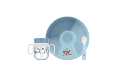 Little Dutch Babyserviesset Mepal Mio 3-delig - Forest Friends