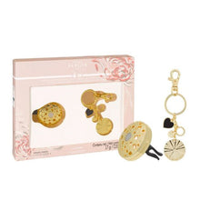 Afbeelding in Gallery-weergave laden, Maison Berger Duo Set Autoparfum Met Sleutelornament Goud Liliflora