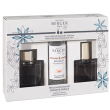 Afbeelding in Gallery-weergave laden, Maison Berger Mini Duo Set Rosalie Parfumsticks 80 ml + Roomspray 50 ml - Mon Premier Parfum