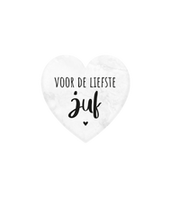 Afbeelding in Gallery-weergave laden, Marmeren hartjes - Juf