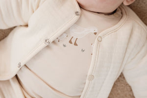 Little Dutch T-shirt lange mouw Sand