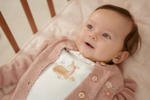 Little Dutch Gebreid vestje Fairy Pink