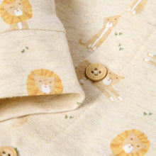 Afbeelding in Gallery-weergave laden, Little Dutch - Pyjama Winter 2026 Éen-delige Pyjama Safari Lion Vanilla melee