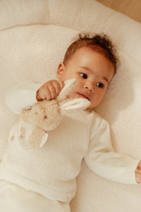 Little Dutch Gebreid vestje overslag Off White