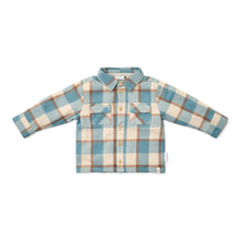 Afbeelding in Gallery-weergave laden, Little Dutch Overhemd Stone Blue Check