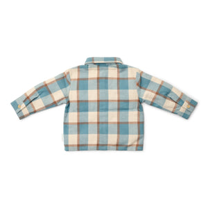 Little Dutch Overhemd Stone Blue Check