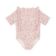 Afbeelding in Gallery-weergave laden, Little Dutch - Badpak met korte mouwen Dreamy Flowerfield