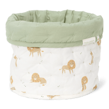 Afbeelding in Gallery-weergave laden, Little Dutch - Opbergmand Klein - Groen - Safari Leo