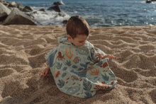 Afbeelding in Gallery-weergave laden, Little Dutch - Strand poncho Ocean World Multicolour