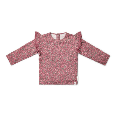 Little Dutch T- shirt lange mouw Rouge Flower