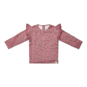 Little Dutch T- shirt lange mouw Rouge Flower