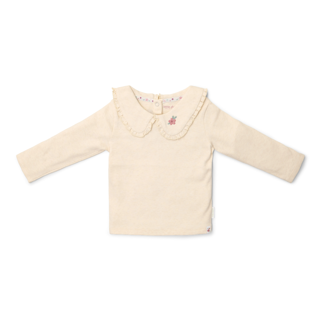 Little Dutch T-shirt lange mouw Sand Melee
