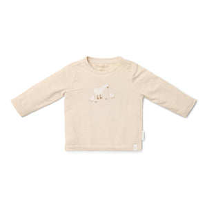 Little Dutch T-shirt lange mouw Sand
