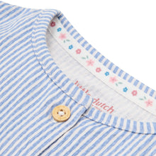 Afbeelding in Gallery-weergave laden, Little Dutch - Toddler girls Summer 26 - Blouse lange mouw Denim Blue Stripe