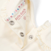 Afbeelding in Gallery-weergave laden, Little Dutch - Toddler girls Summer 26 - T-shirt korte mouw Creme