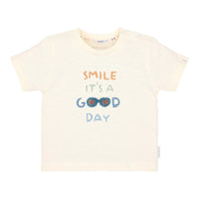 Afbeelding in Gallery-weergave laden, Little Dutch - Toddler boys Summer 26 - T- shirt korte mouw Creme