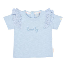 Afbeelding in Gallery-weergave laden, Little Dutch - Toddler girls Summer 26 - T-shirt korte mouw Sky Blue