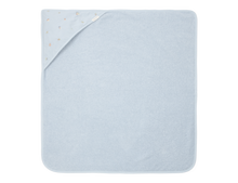 Afbeelding in Gallery-weergave laden, Little Dutch Badcape geborduurd Blue - 75x75 cm
