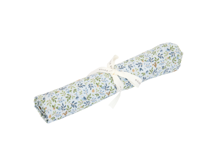 Little Dutch Swaddle doek hydrofiel 120 x 120 Forest Adventure