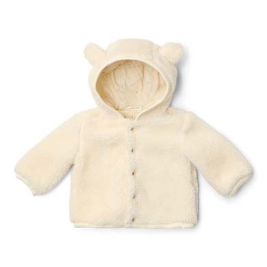 Little Dutch Teddy jasje Off White