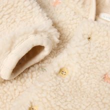 Afbeelding in Gallery-weergave laden, Little Dutch - Newborn Winter W26 Teddy vestje Sand Flowers