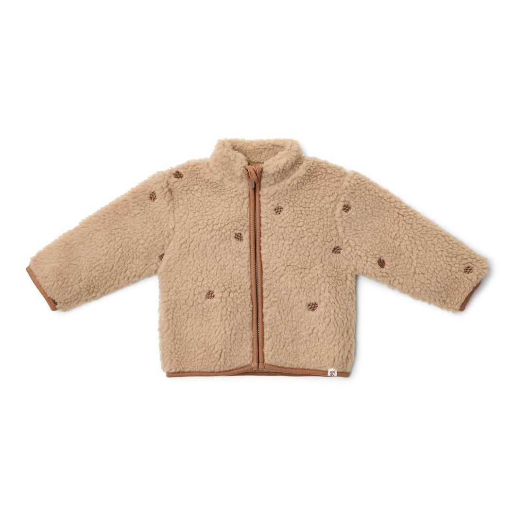 Little Dutch Teddy vest Taupe